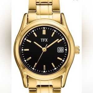 TFX by Bulova gold colored stainless steel Watch. Brand new in box